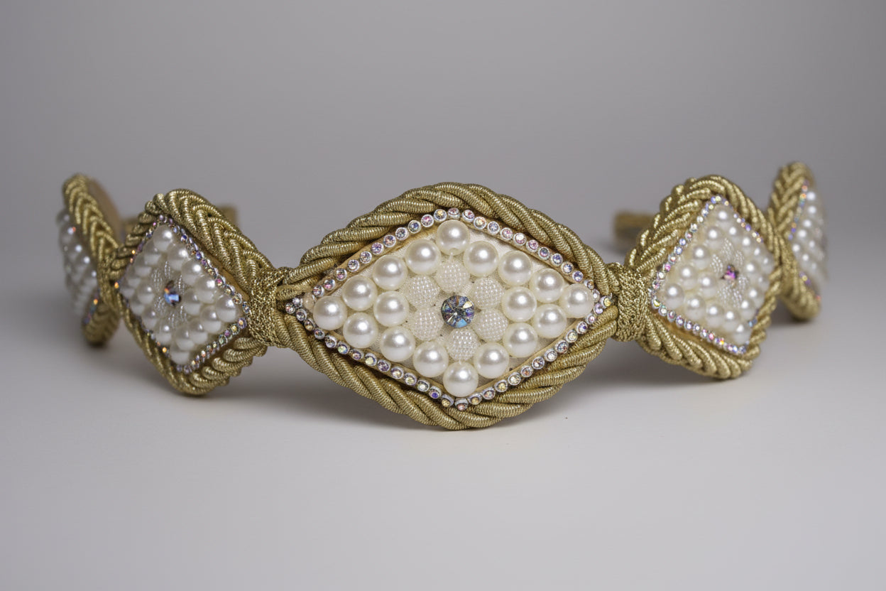 Moroccan Pearl Belt