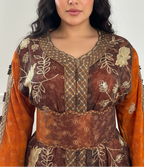 Close-up with model