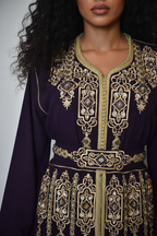 Plum Kaftan – Close-Up, Size XL